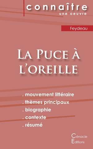 Fiche de lecture La Puce à l'oreille (Analyse littéraire de référence et résumé complet) de Georges Feydeau