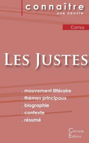 Fiche de lecture Les Justes (Analyse littéraire de référence et résumé complet) de Albert Camus