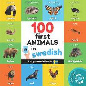 100 first animals in swedish de Yukismart