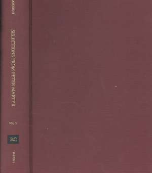 Selections from Peter Martyr de Pietro Martire d'Anghiera