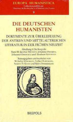 Die Deutschen Humanisten: Die Kurp de V. Hartmann