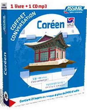 Kim, I: Coffret conversation coreen (guide+CD) de Inseon Kim