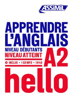 Apprendre L'Anglais - niveau A2: Book + 1 CD Mp3 de Anthony Bulger