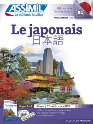 Le Japonais Superpack (Book + 4 CD audio + 1Mp3 USB) de Catherine Garnier