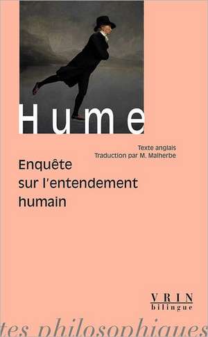 David Hume: Enquete Sur L'Entendement Humain de M. Malherbe