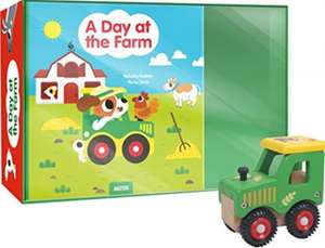 A Day at the Farm de Auzou Publishing