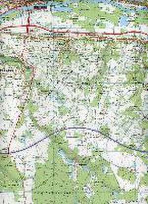 Montrichard - St. Aignan 1 : 25 000 Carte Topographique Serie Bleue Itineraires de Randonnee