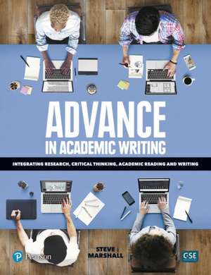 Advance in Academic Writing 2 - Student Book with eText & My eLab (12 months) de Steve Marshall