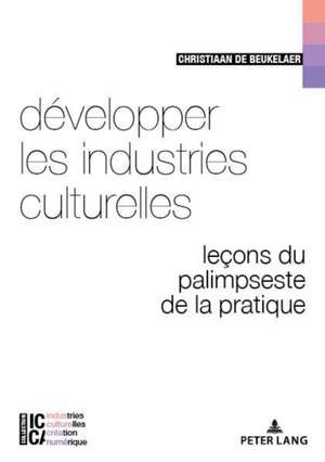 Developper les industries culturelles de Christiaan de Beukelaer