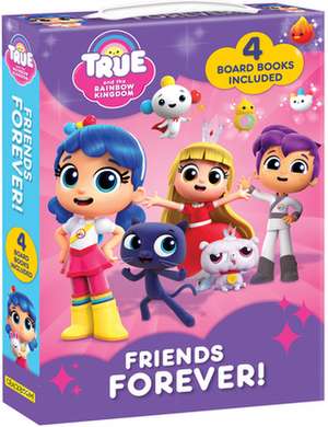 True and the Rainbow Kingdom: Friends Forever!: 4 Board Books Included de Guru Animation Studio Ltd