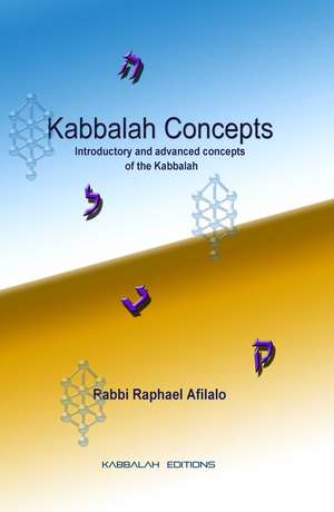 Kabbalah Concepts de Rabbi Raphael Afilalo