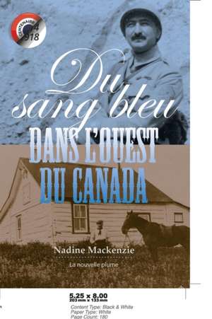 Du sang bleu dans l'ouest de Nadine Mackenzie