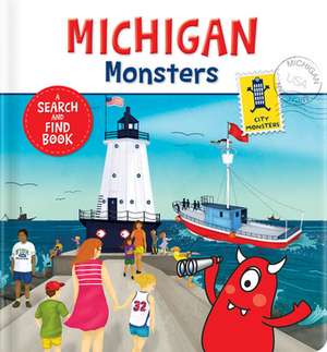 Michigan Monsters: A Search and Find Book de Karina Dupuis