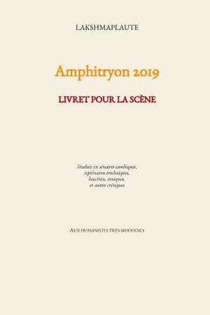 Amphitryon 2019 de Titus Maccius Plautus