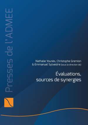 Évaluations, sources de synergies de Les Presses l'ADMEE