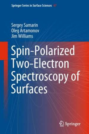 Spin-Polarized Two-Electron Spectroscopy of Surfaces de Sergey Samarin