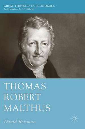 Thomas Robert Malthus de David Reisman