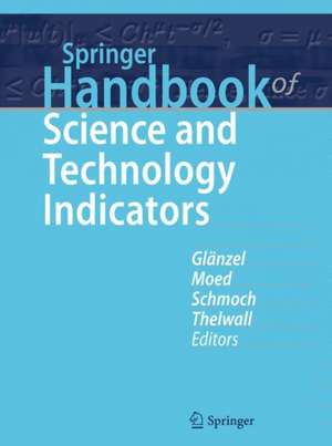 Springer Handbook of Science and Technology Indicators de Wolfgang Glänzel