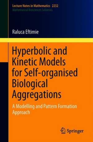 Hyperbolic and Kinetic Models for Self-organised Biological Aggregations: A Modelling and Pattern Formation Approach de Raluca Eftimie