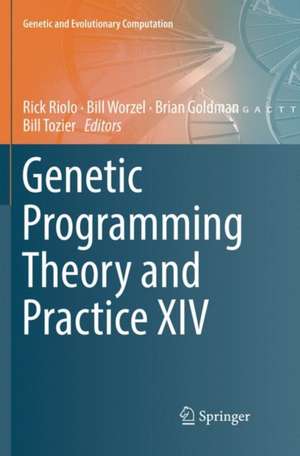 Genetic Programming Theory and Practice XIV de Rick Riolo