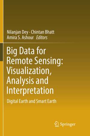 Big Data for Remote Sensing: Visualization, Analysis and Interpretation de Nilanjan Dey