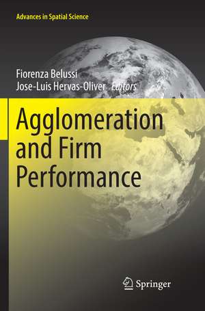 Agglomeration and Firm Performance de Fiorenza Belussi