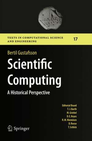 Scientific Computing de Bertil Gustafsson