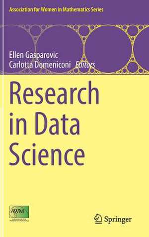 Research in Data Science de Ellen Gasparovic