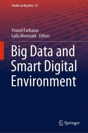 Big Data and Smart Digital Environment de Yousef Farhaoui