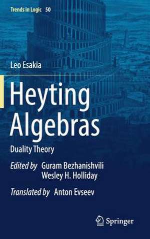 Heyting Algebras: Duality Theory de Leo Esakia