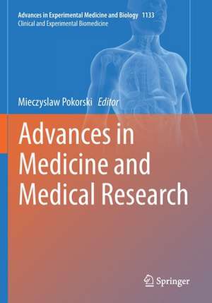 Advances in Medicine and Medical Research de Mieczyslaw Pokorski