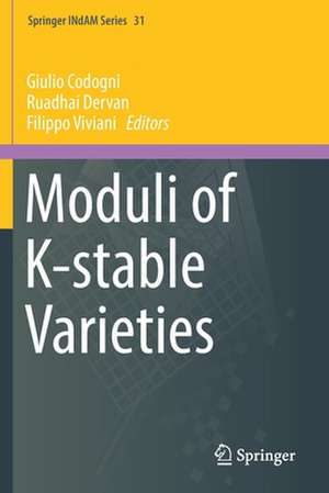 Moduli of K-stable Varieties de Giulio Codogni