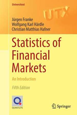 Statistics of Financial Markets: An Introduction de Jürgen Franke