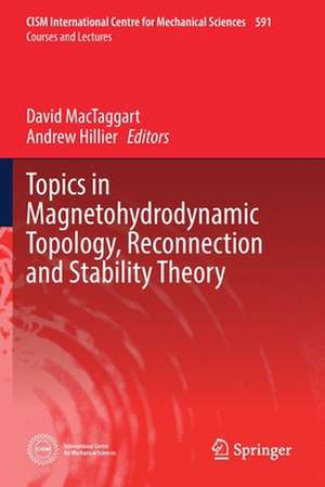 Topics in Magnetohydrodynamic Topology, Reconnection and Stability Theory de David MacTaggart