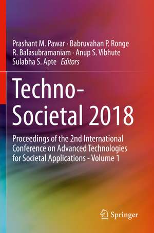 Techno-Societal 2018 de Prashant M. Pawar