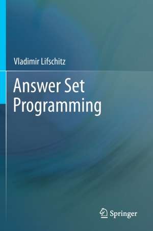 Answer Set Programming de Vladimir Lifschitz