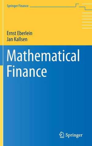 Mathematical Finance de Ernst Eberlein