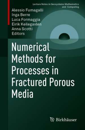 Numerical Methods for Processes in Fractured Porous Media de Alessio Fumagalli