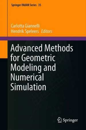 Advanced Methods for Geometric Modeling and Numerical Simulation de Carlotta Giannelli