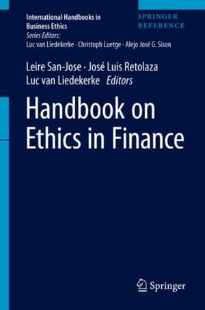 Handbook on Ethics in Finance de Leire San-Jose