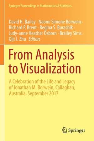 From Analysis to Visualization: A Celebration of the Life and Legacy of Jonathan M. Borwein, Callaghan, Australia, September 2017 de David H. Bailey