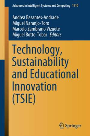 Technology, Sustainability and Educational Innovation (TSIE) de Andrea Basantes-Andrade