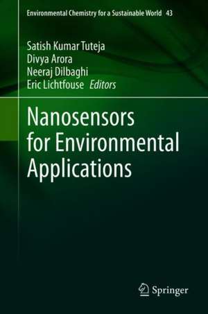 Nanosensors for Environmental Applications de Satish Kumar Tuteja