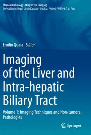 Imaging of the Liver and Intra-hepatic Biliary Tract: Volume 1: Imaging Techniques and Non-tumoral Pathologies de Emilio Quaia