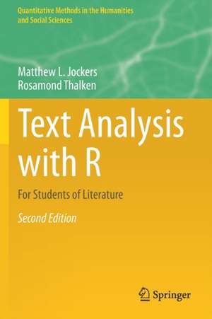 Text Analysis with R: For Students of Literature de Matthew L. Jockers