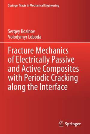 Fracture Mechanics of Electrically Passive and Active Composites with Periodic Cracking along the Interface de Sergey Kozinov