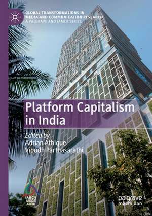 Platform Capitalism in India de Adrian Athique