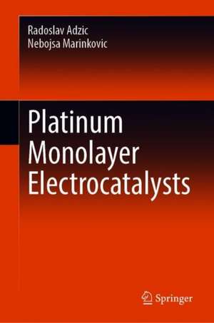 Platinum Monolayer Electrocatalysts de Radoslav Adzic