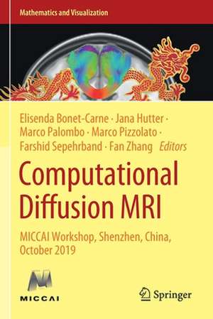 Computational Diffusion MRI: MICCAI Workshop, Shenzhen, China, October 2019 de Elisenda Bonet-Carne