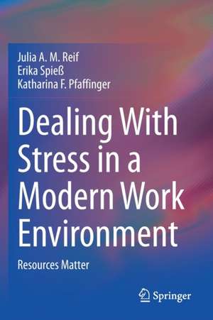 Dealing With Stress in a Modern Work Environment: Resources Matter de Julia A. M. Reif